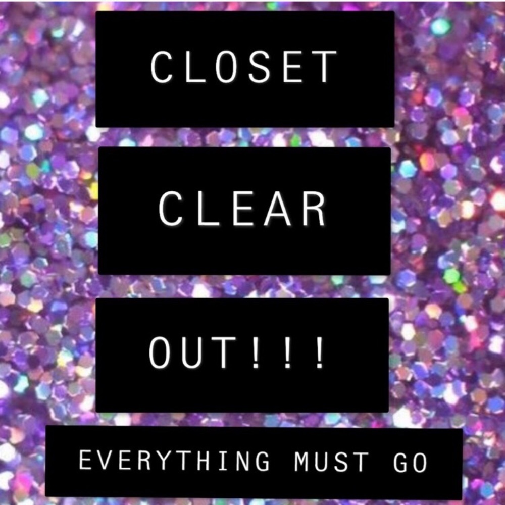 Closet Clean Out!